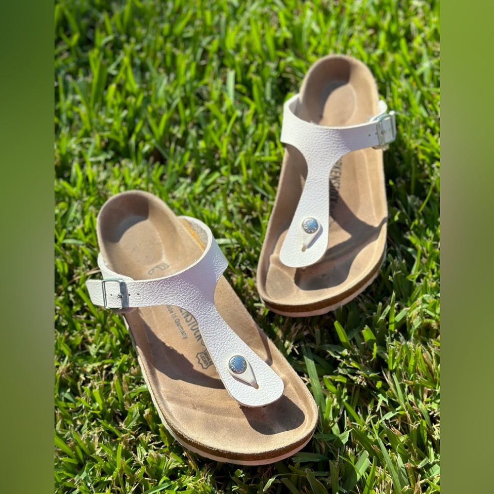 Birkenstock Papillo Sandals in White Sz 38